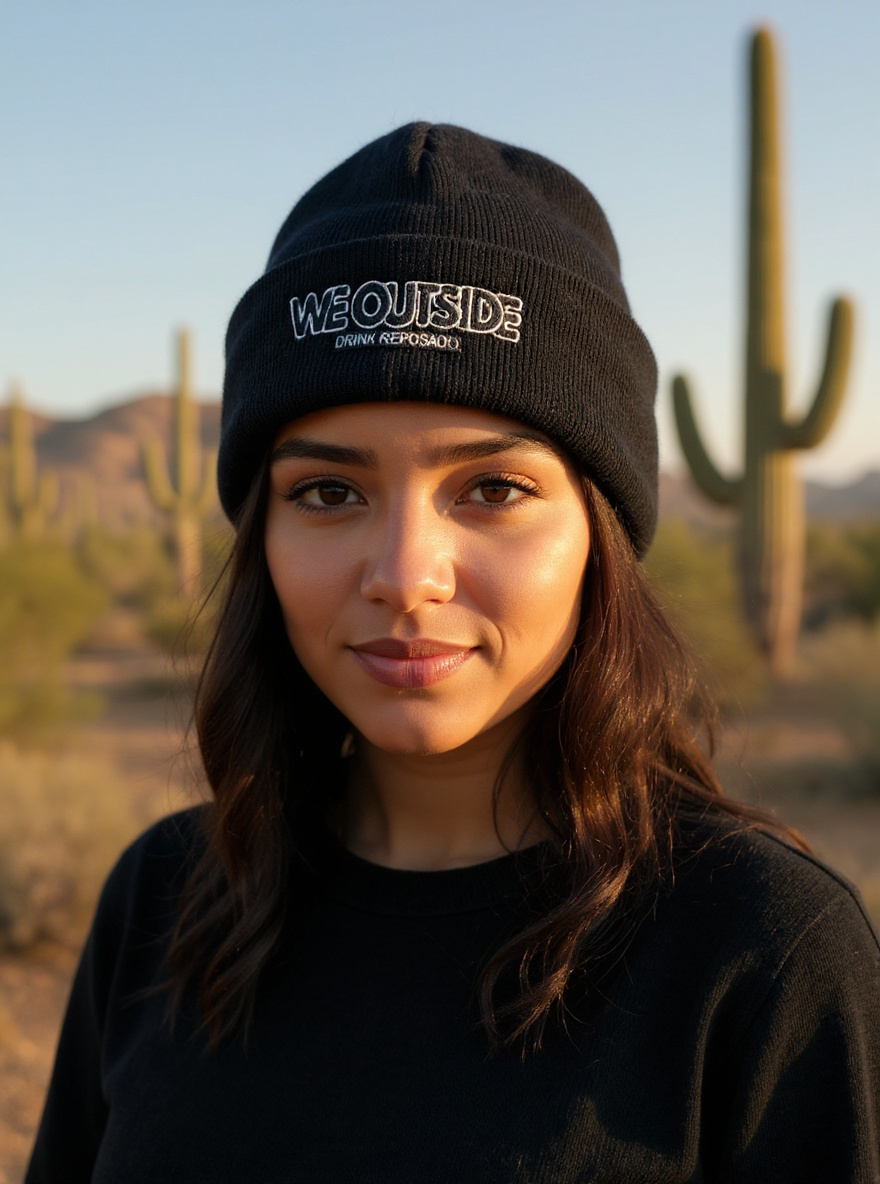 WE OUTSIDE-Classic Knit Beanie wIth Cuff